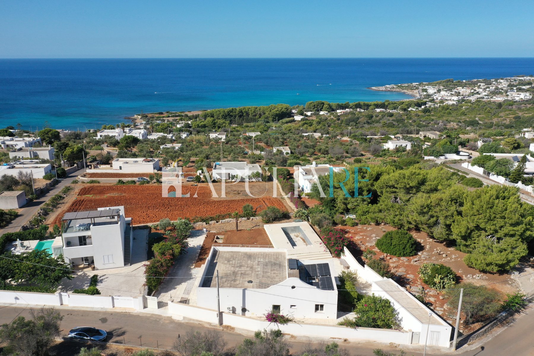 Luxury sea-view villa with pool near Leuca