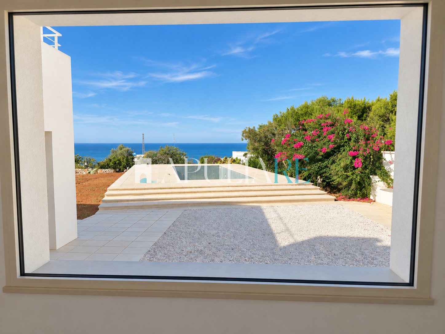 Luxury sea-view villa with pool near Leuca