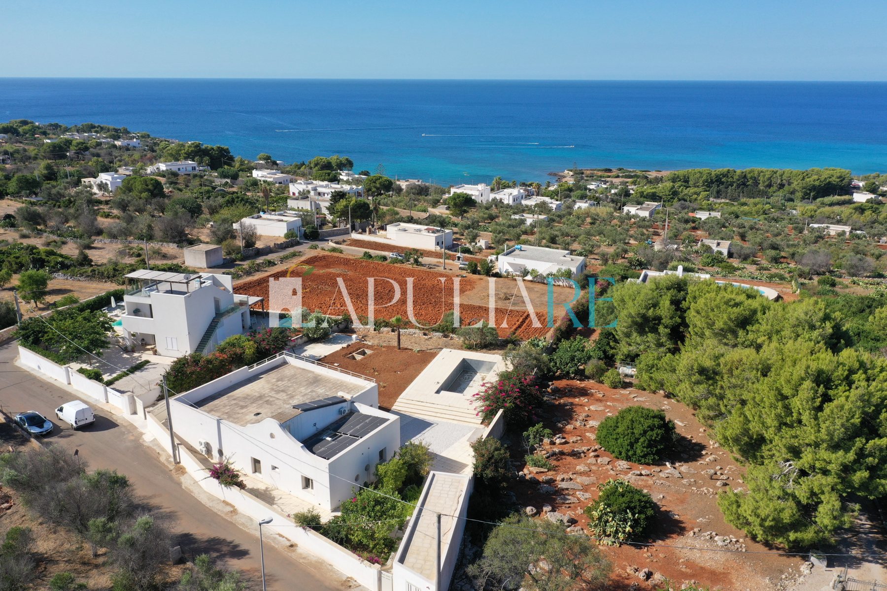 Luxury sea-view villa with pool near Leuca