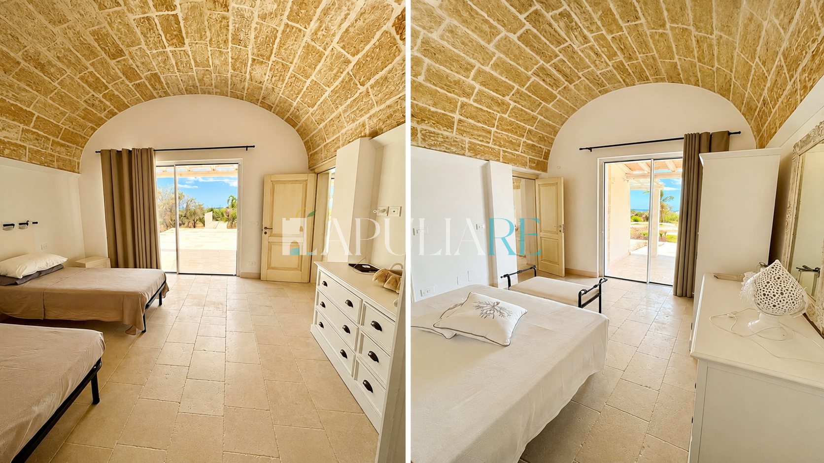 Sea-view villa with infinity pool in Leuca