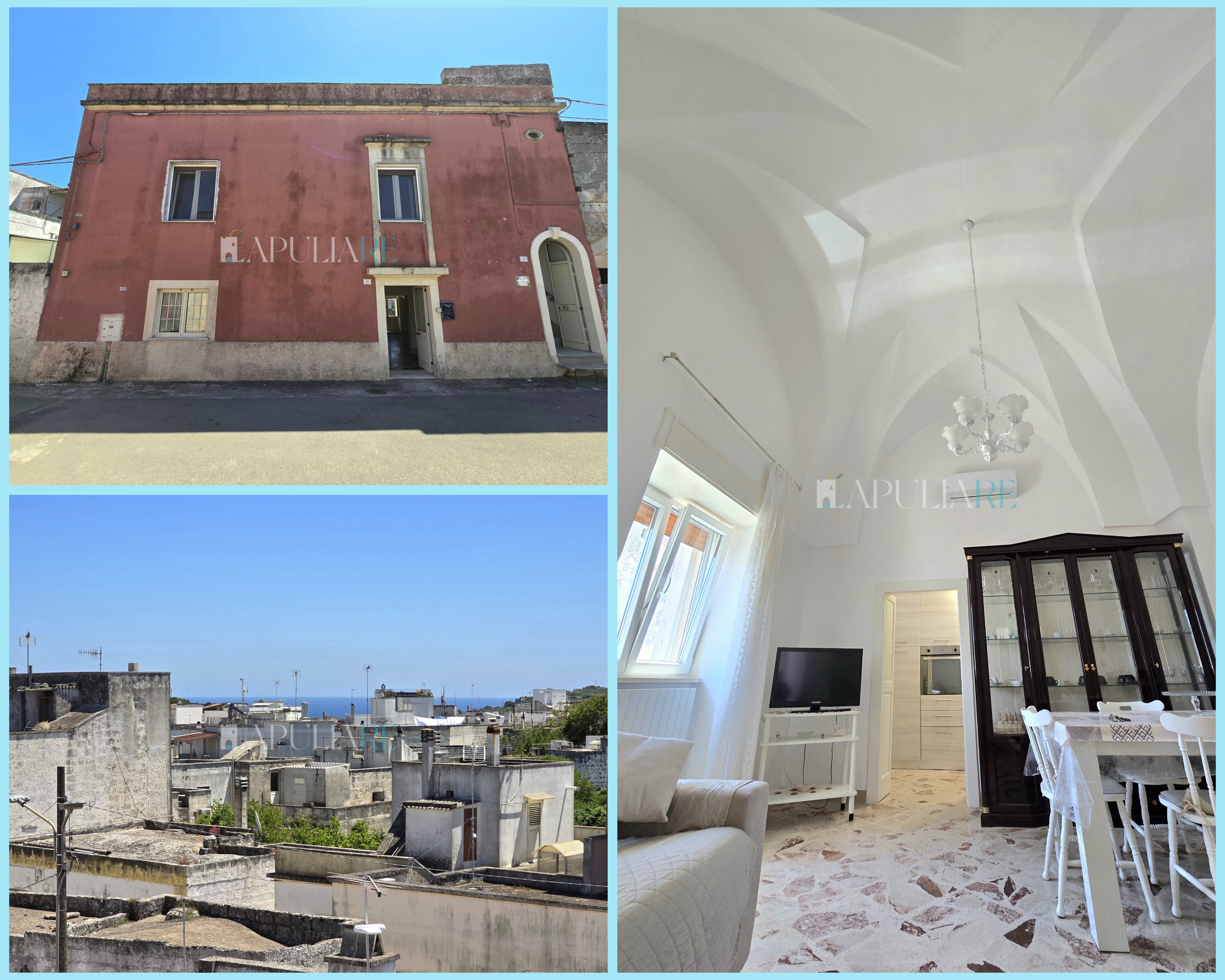 Restored historic home with sea-view terrace